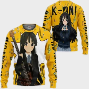 K-On Sweatshirt Custom Mio Akiyama Anime Shirts