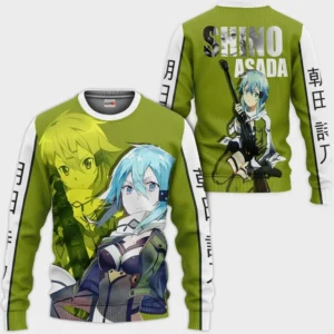 Sword Art Online Shino Asada Anime Sweatshirt Shirts