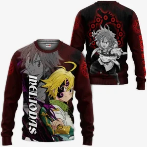 Dragon's Sin of Wrath Meliodas Sweatshirt Seven Deadly Sins Anime Shirt