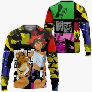 Edward Wong Hau Pepelu Tivrusky IV Sweatshirt Custom Cowboy Bebop Anime