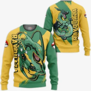 Pokemon Rayquaza Sweatshirt Shirt Anime
