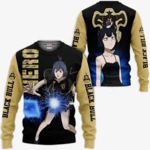 Black Bull Nero Sweatshirt Black Clover Anime Shirt