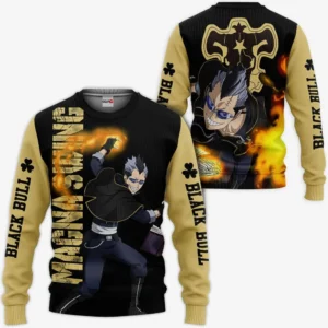 Black Bull Magna Swing Sweatshirt Black Clover Anime Shirt