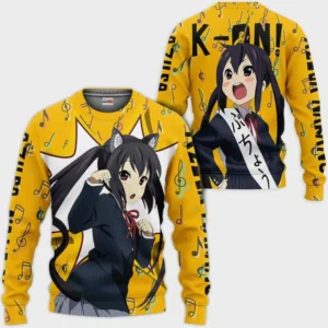 K-On Sweatshirt Custom Azusa Nakano Anime Shirts
