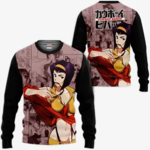 Faye Valentine Sweatshirt Custom Cowboy Bebop Anime Manga Style