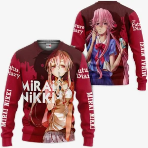 Yuno Gasai Future Diary Mirai Nikki Sweatshirt