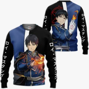 Mustang Roy Sweatshirt Custom Fullmetal Alchemist Anime