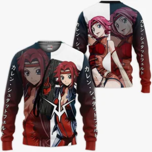 Stadtfeld Kallen Sweatshirt Custom Code Geass Anime