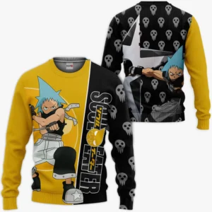 Black Star Sweatshirt Custom Soul Eater Anime