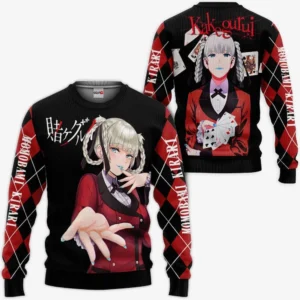 Kirari Momobami Sweatshirt Shirt Kakegurui Anime