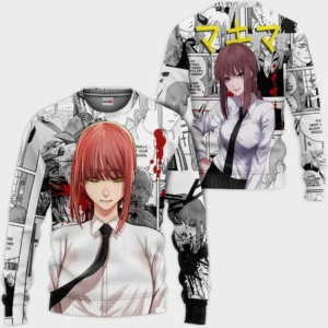Mikima Sweatshirt Custom Manga Style Chainsaw Man