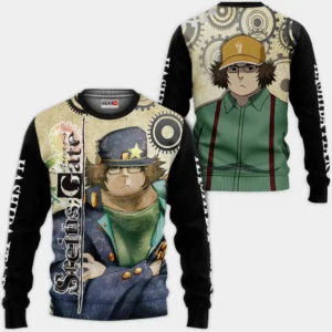 Hashida Itaru Sweatshirt Custom Steins Gate Anime Manga Style