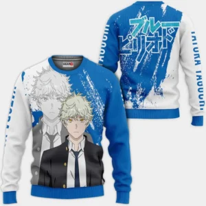Yatora Yaguchi Sweatshirt Custom Anime Blue Period