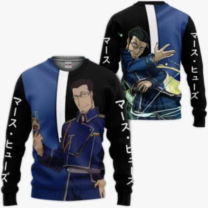 Hughes Maes Sweatshirt Custom Fullmetal Alchemist Anime