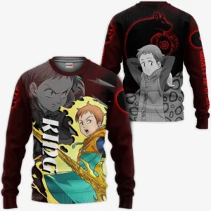 Grizzly's Sin of Sloth King Sweatshirt Seven Deadly Sins Anime Shirt