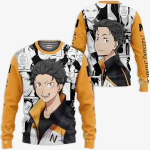 Natsuki Subaru Sweatshirt Re:Zero kara Hajimeru Isekai Seikatsu Anime Shirt