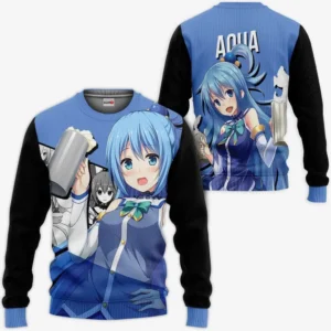 Aqua KonoSuba Sweatshirt