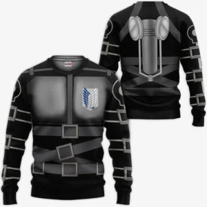 Attack On Titan Sweatshirt Scout Final Season Uniform Costume Anime