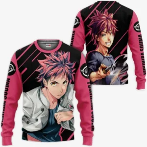 Food Wars Yukihira Souma Sweatshirt Shokugeki no Soma Anime Shirt