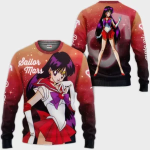 Sailor Mars Rei Hino Sweatshirt Sailor Moon Anime