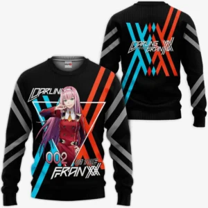 Code 002 Zero Two Sweatshirt Custom Darling In The Franxx Anime Shirts