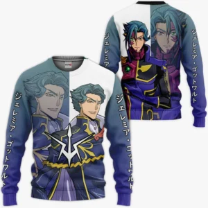 Gottwald Jeremiah Sweatshirt Custom Code Geass Anime