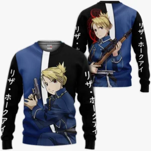 Hawkeye Riza Sweatshirt Custom Fullmetal Alchemist Anime
