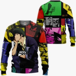 Spiegel Spike Sweatshirt Custom Cowboy Bebop Anime