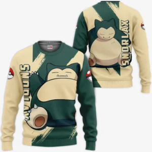 Pokemon Snorlax Sweatshirt Shirt Anime