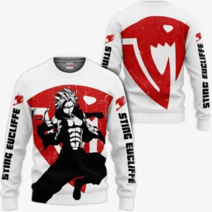 Sabertooth Sting Eucliffe Sweatshirt Shirt Silhouette Anime