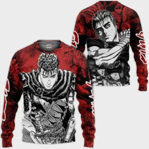 Guts Sweatshirt Custom Berserk Anime Shirts