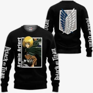 Armin Arlert Sweatshirt Attack On Titan Anime Shirts