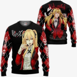 Mary Saotome Sweatshirt Shirt Kakegurui Anime