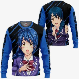 Food Wars Tadokoro Megumi Sweatshirt Shokugeki no Soma Anime Shirt