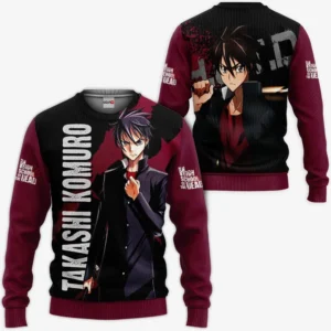 Highschool Of Dead Sweatshirt Takashi Komuro Anime