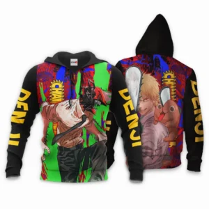 Denji Shirts Merch Custom Chainsaw Man Anime For Fans