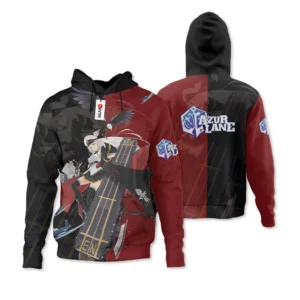 Azur Lane Enterprise Custom Gaming Hoodie