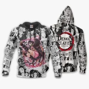 Nezuko Hoodie No Yaiba Anime Shirts