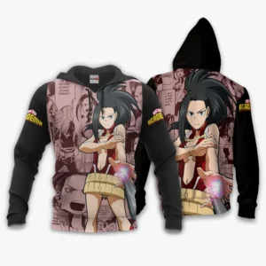 Momo Yaoyorozu Hoodie Custom Anime Manga Style