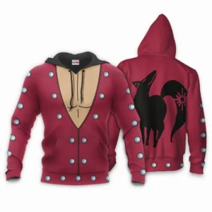 Seven Deadly Sins Ban Uniform Costume Hoodie Costume Anime