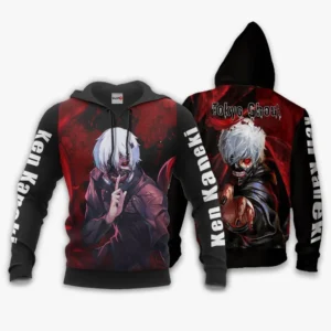 Tokyo Ghoul Ken Kaneki Hoodie Shirt Anime