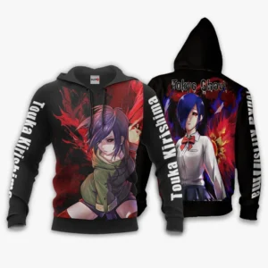 Tokyo Ghoul Touka Kirishima Hoodie Shirt Anime