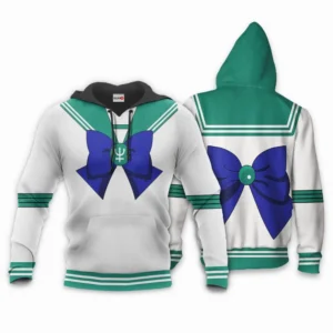 Sailor Neptune Uniform Costume Shirt Sailor Moon Anime Hoodie