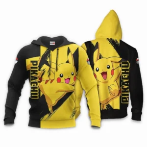 Pokemon Pikachu Hoodie Shirt Anime