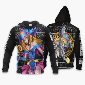 Dark Magician Girl Hoodie Custom Yugioh Anime Clothes