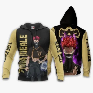 Black Bull Zora Ideale Hoodie Black Clover Anime Shirt