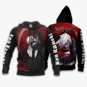 Ken Kaneki Hoodie Shirt Tokyo Ghoul Anime