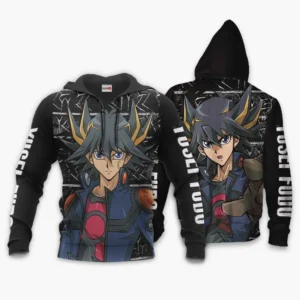 Yusei Fudo Hoodie Custom Yugioh Anime Clothes