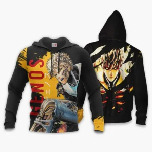 Genos Shirts Merch Custom OPM Anime