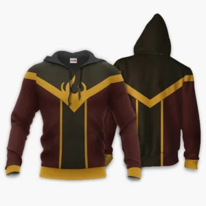 Hoodie Fire Elemental Uniform Costume Costume Shirt
